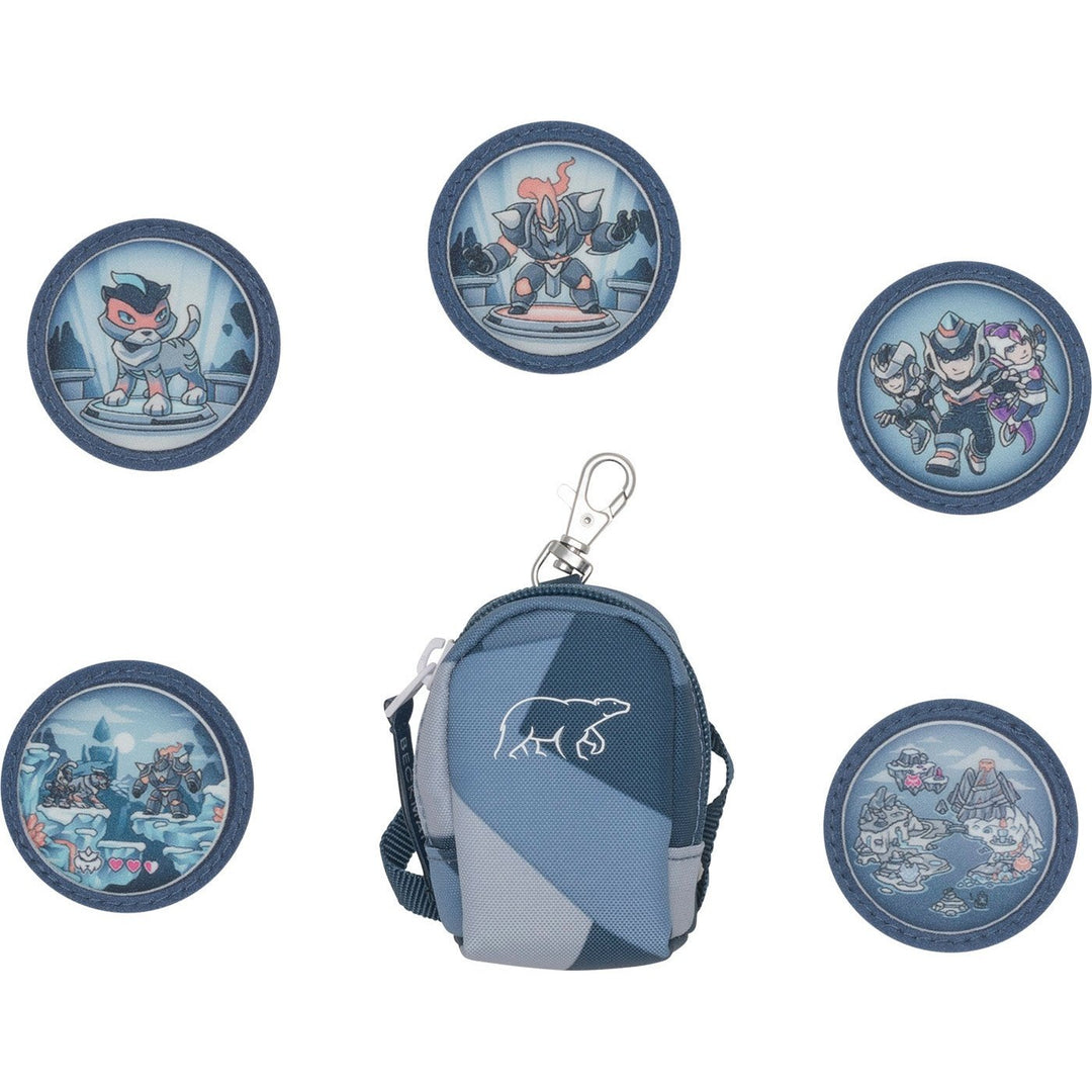Mini backpack with buttons, Tiger Race