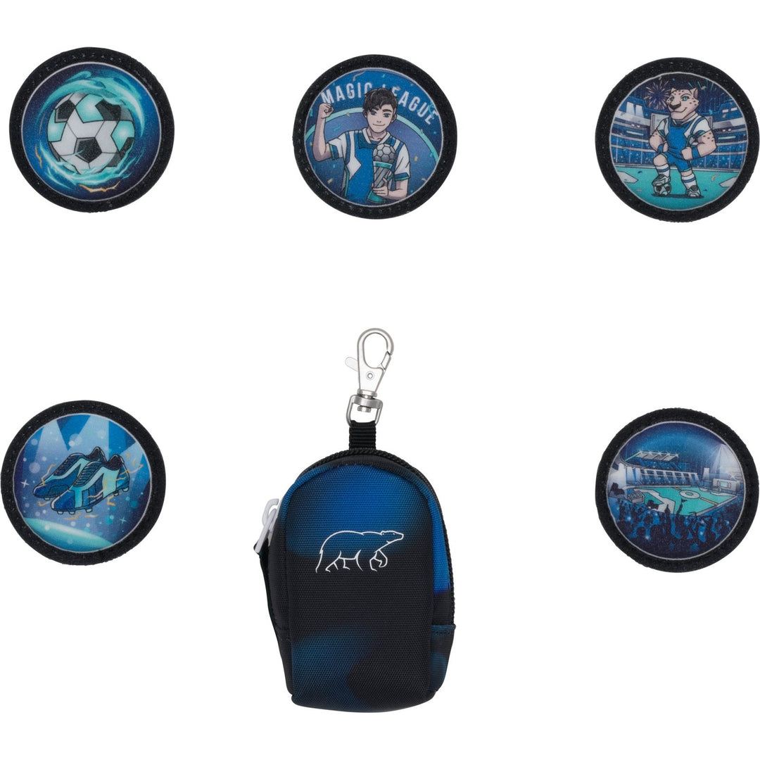 Mini backpack with buttons, Magic League