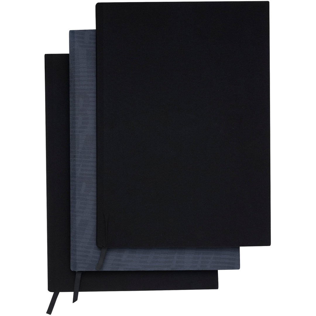 Elastic book cover 3 pcs., Black