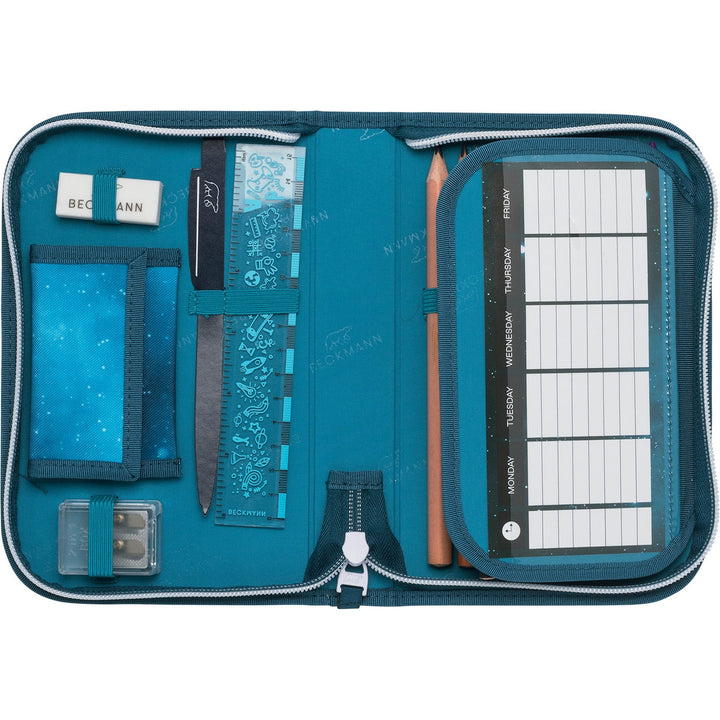 Single section pencil case w/content, Ninja Master