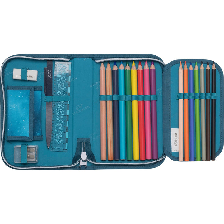 Single section pencil case w/content, Ninja Master