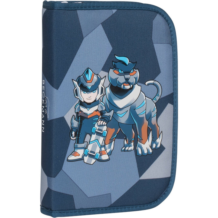 Single section pencil case w/content, Tiger Race