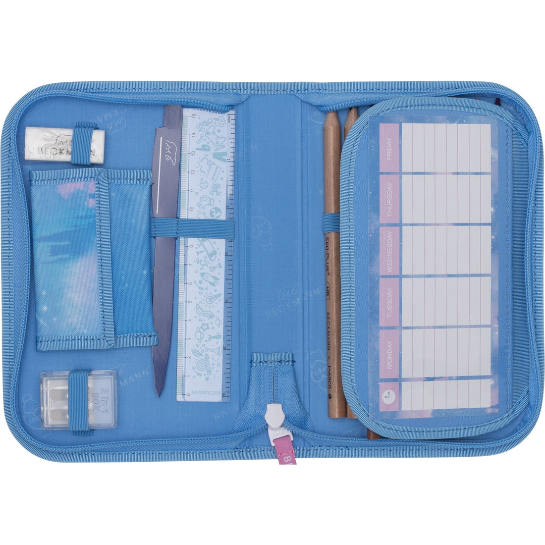 Single section pencil case w/content, Fairytale