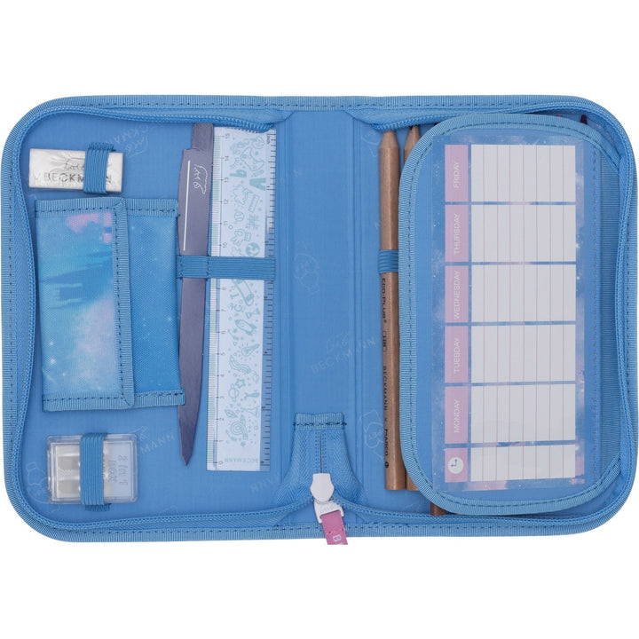 Single section pencil case w/content, Fairytale