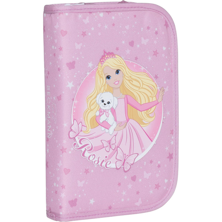 Single section pencil case w/content, Rosie