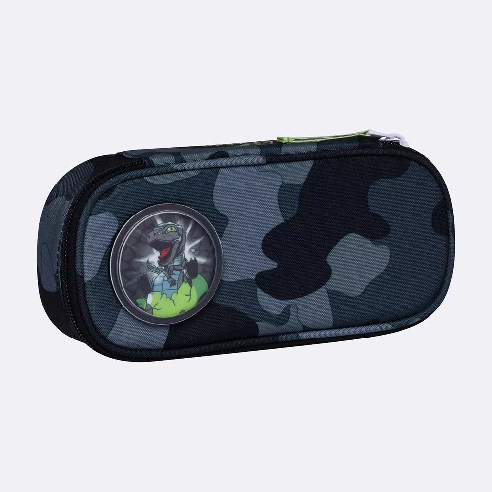 Oval pencil case, Camo Rex 1st-2nd Year