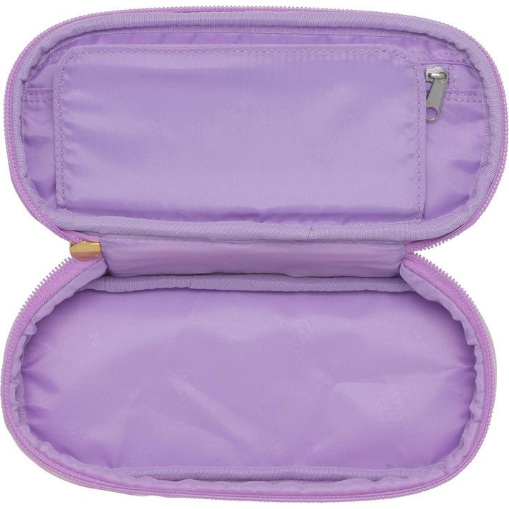 Oval pencil case, Unicorn Princess Purple