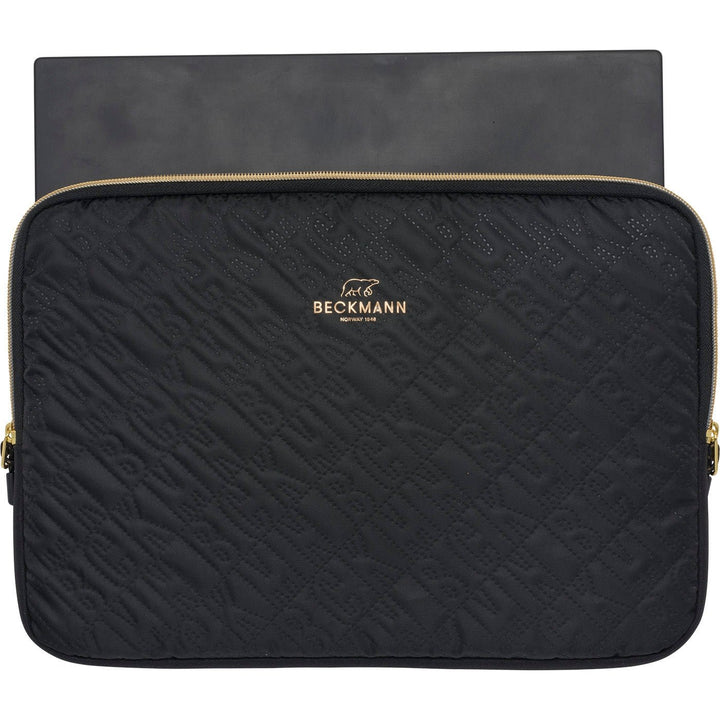 Laptop sleeve, Black Gold