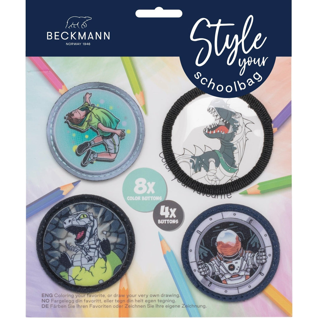 Button pack creative, Black