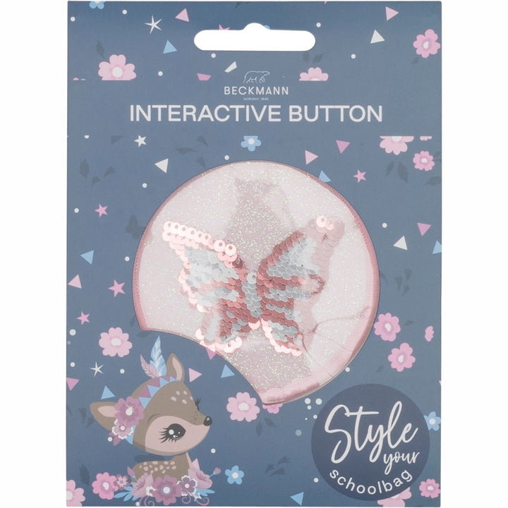 Add on, Butterfly Sequins Button
