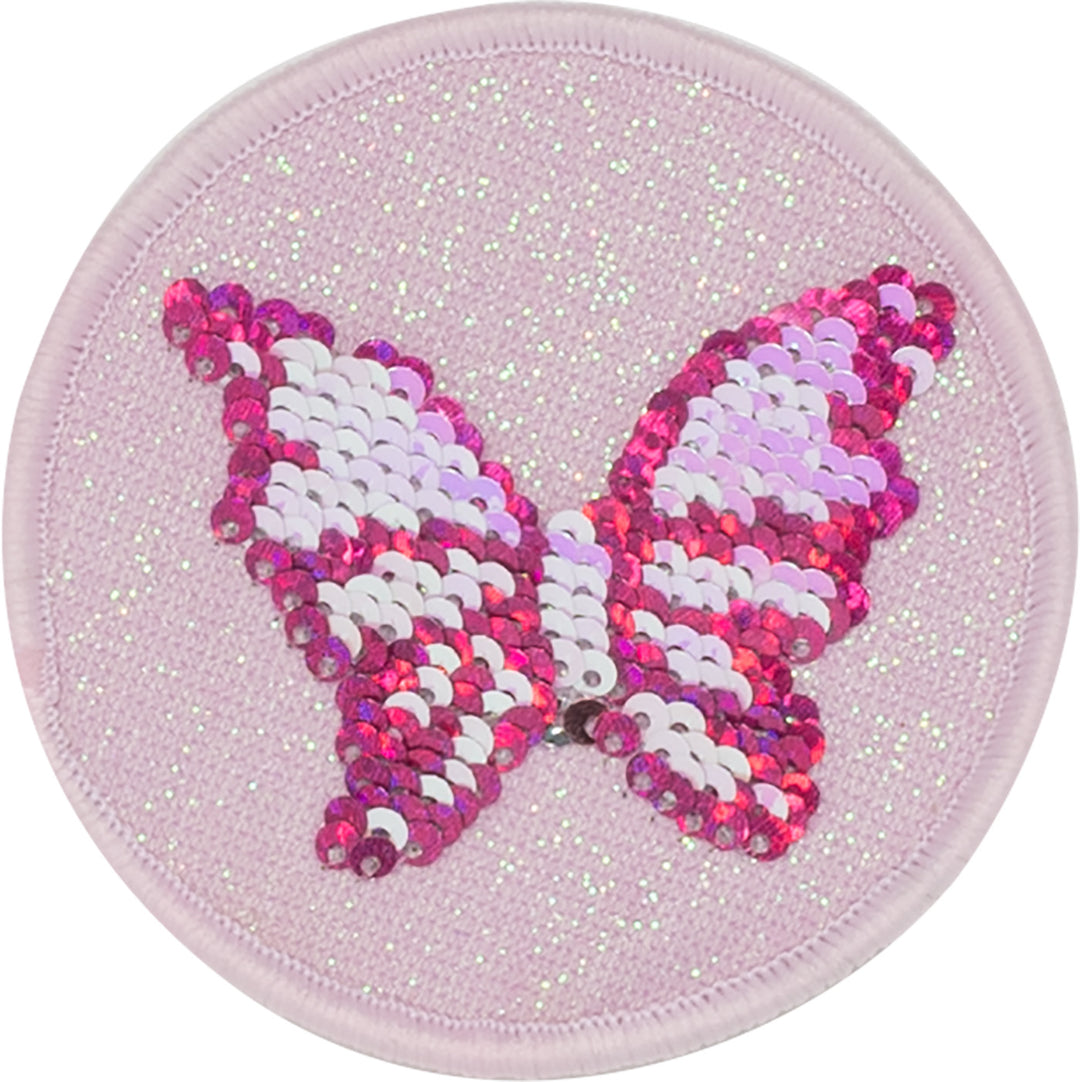 Add on, Butterfly Sequins Button