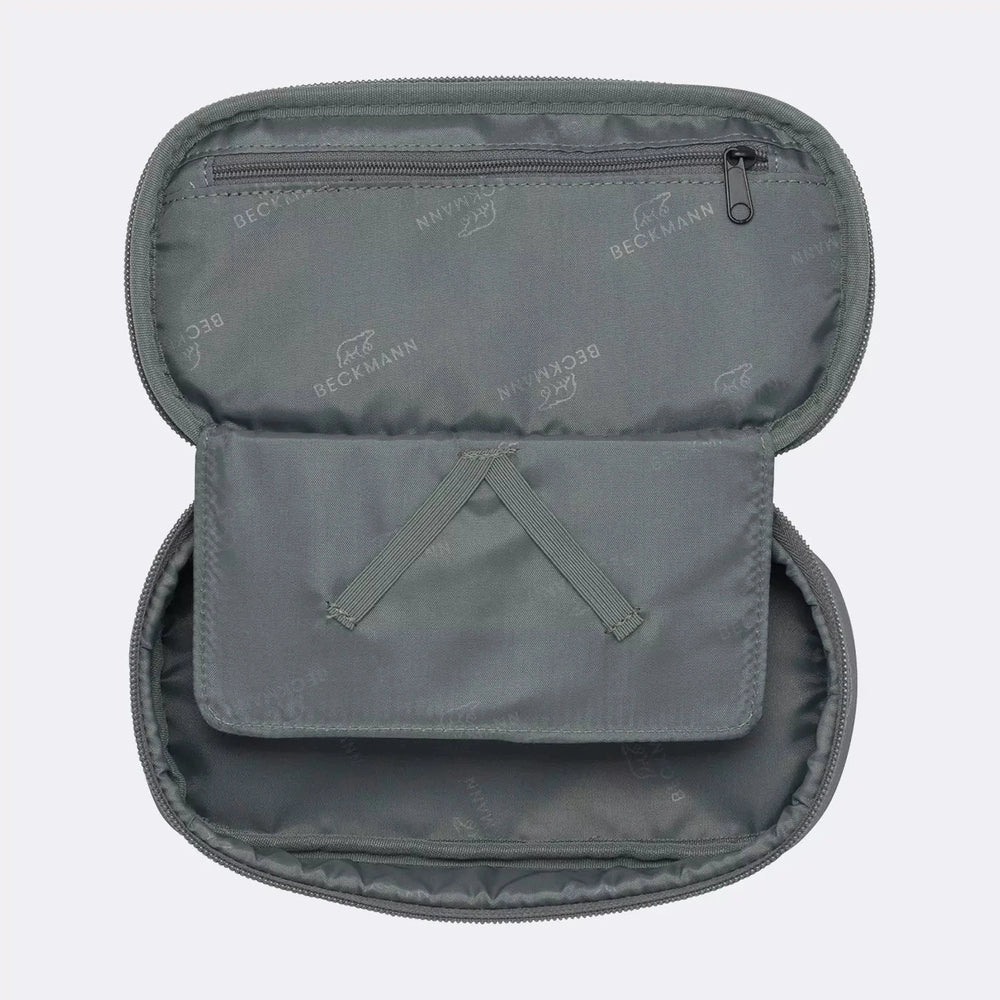 Oval pencil case Sport Junior, Green Orange 3rd-7th Year