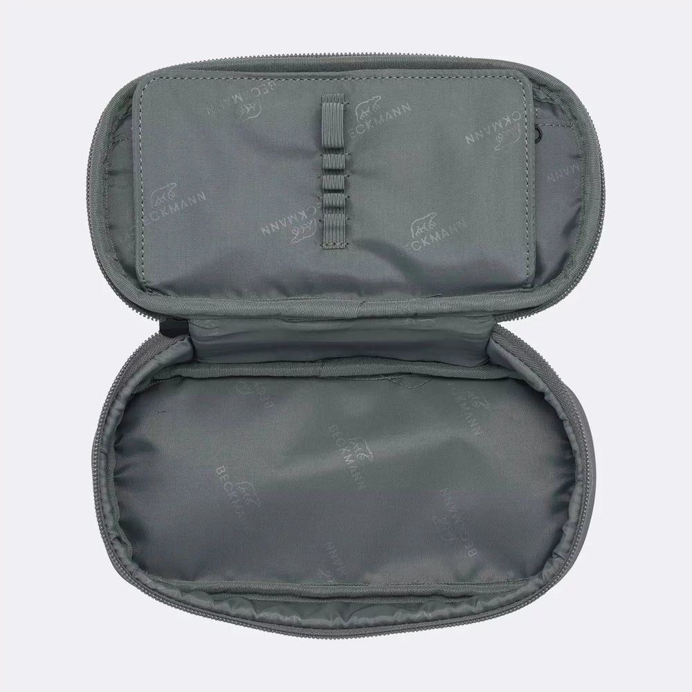 Oval pencil case Sport Junior, Green Orange 3rd-7th Year
