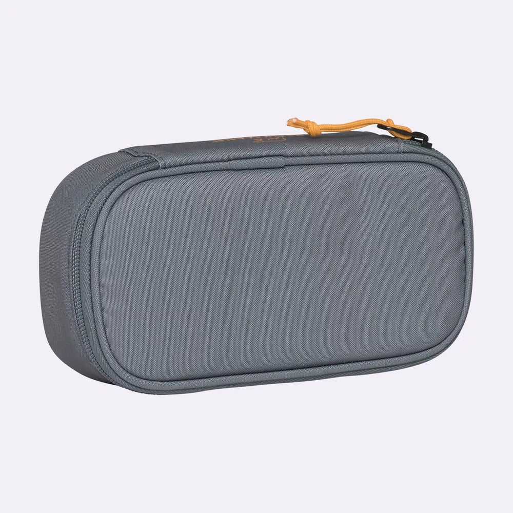 Oval pencil case Sport Junior, Green Orange 3rd-7th Year