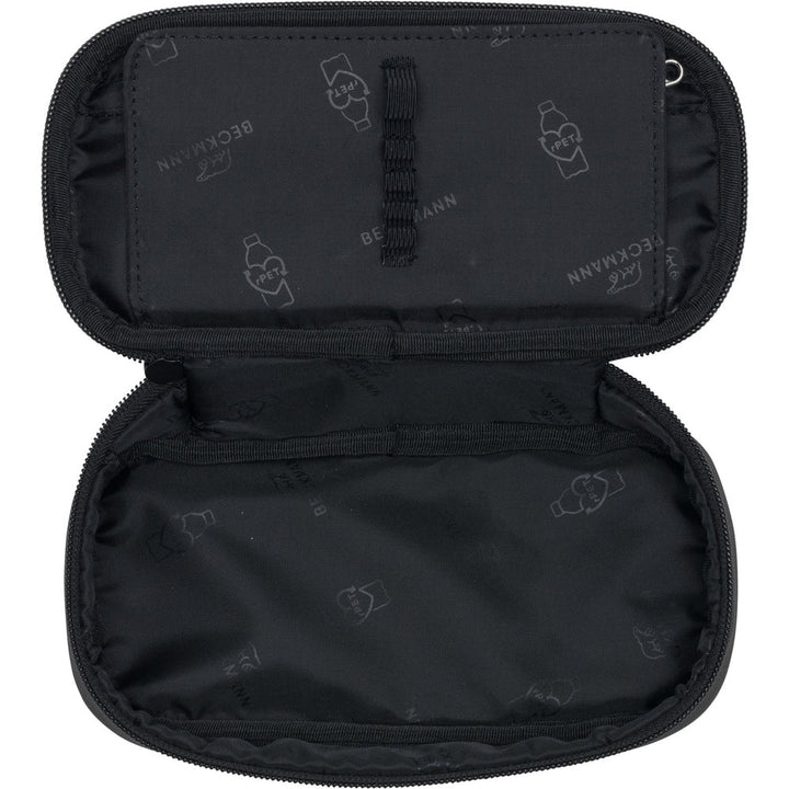 Oval pencil case Sport Junior, Black Coated 3rd-7th Year