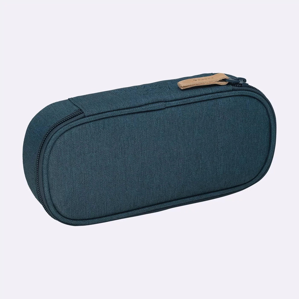 Oval pencil case, Blue Youth/student/adult