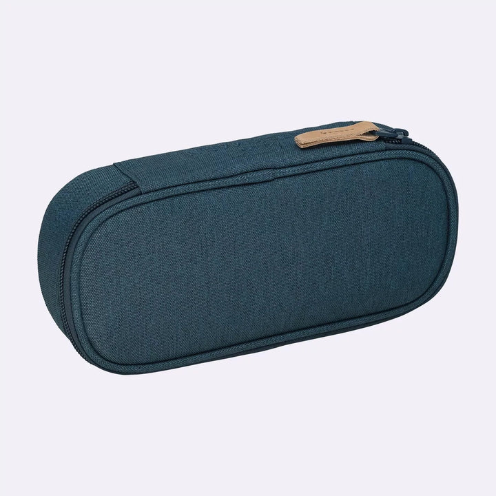 Oval pencil case, Blue Youth/student/adult
