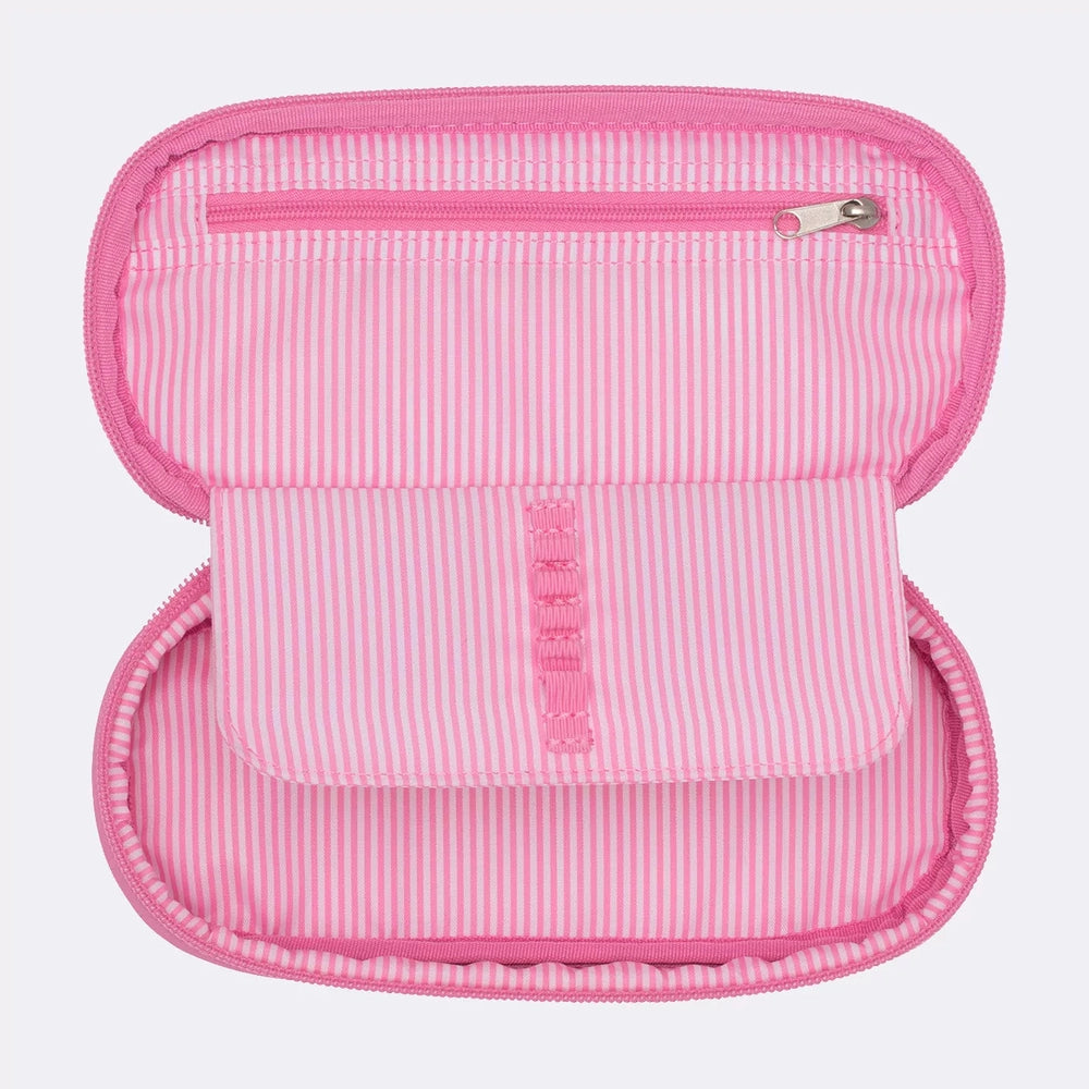 Oval pencil case, Pink Youth/student/adult