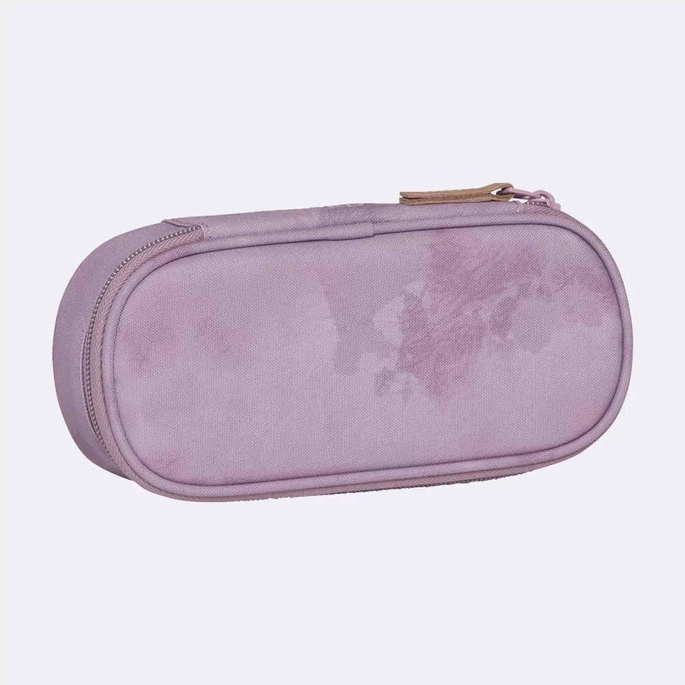 Oval pencil case, Organic Purple Youth/student/adult
